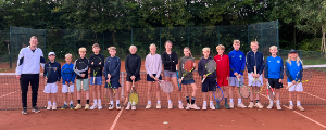 Unionscamp i Aarhus 1900 Tennis