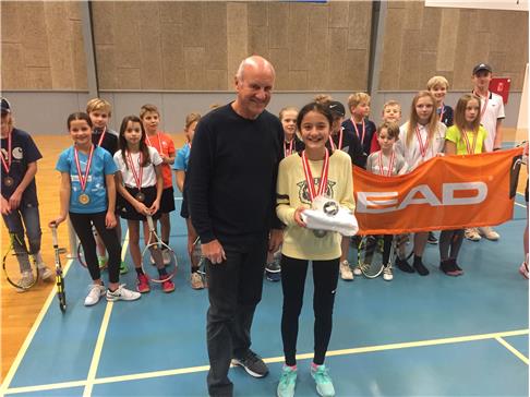 Adelina Butkovic får Fair Play Prisen - tillykke! JM i minitennis - tillykke til de nye jyske mestre og alle finalister!